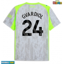 Manchester City Josko Gvardiol #24 3rd trikot 2025-26 Kurzarm